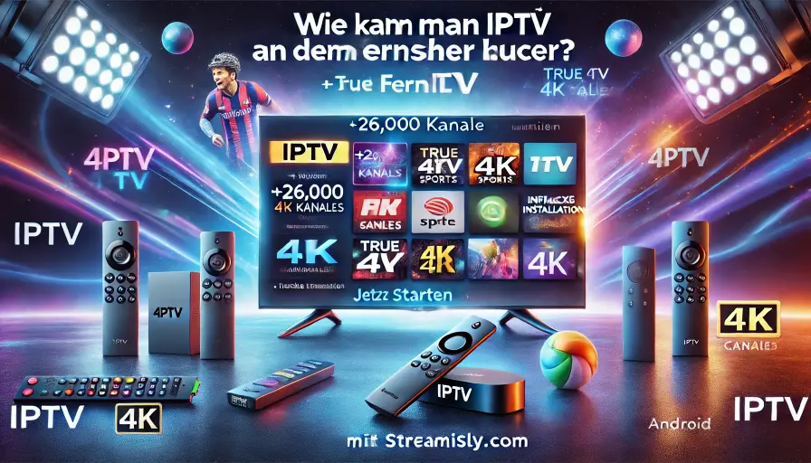 "Wie kann man IPTV auf dem Fernseher kaufen? Anleitung & Tipps | Streamisly"